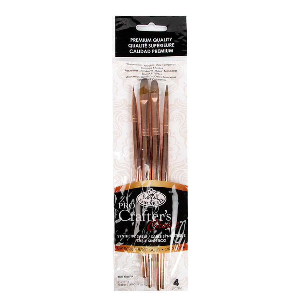 Kit_de_Pinceis_-Royal-_-_Langnickel_Crafters_Choice_Ros_e_Gold_RCC-PRO104