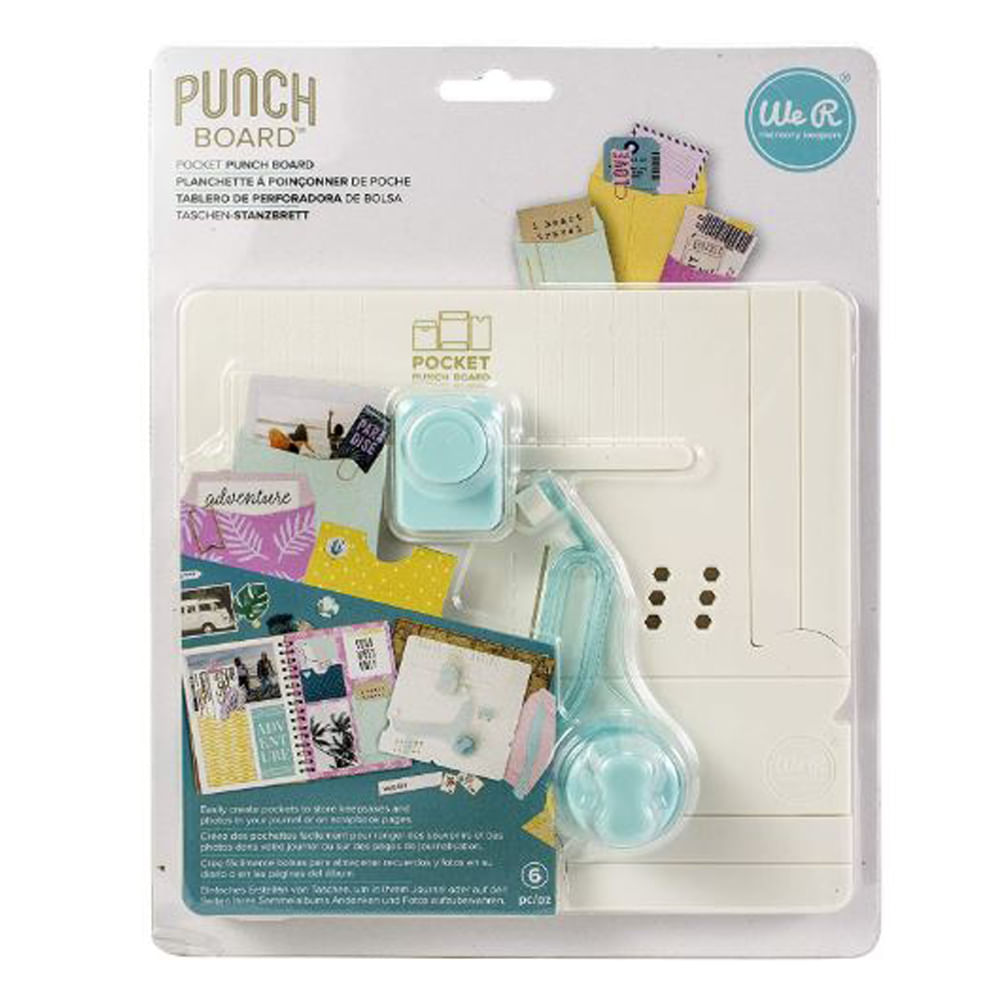 Mini-Base-Criativa-Bolsinhos-We-R-Memory-Keepers-Pocket-Maker-Punch-Board-6-Pecas-–-660484-WER354