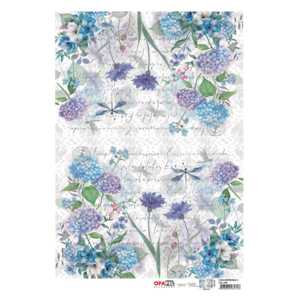 Papel-para-Decoupage-Opapel-30x45cm-Estamparia-Flor-Hortensias-Ii–OPA3189