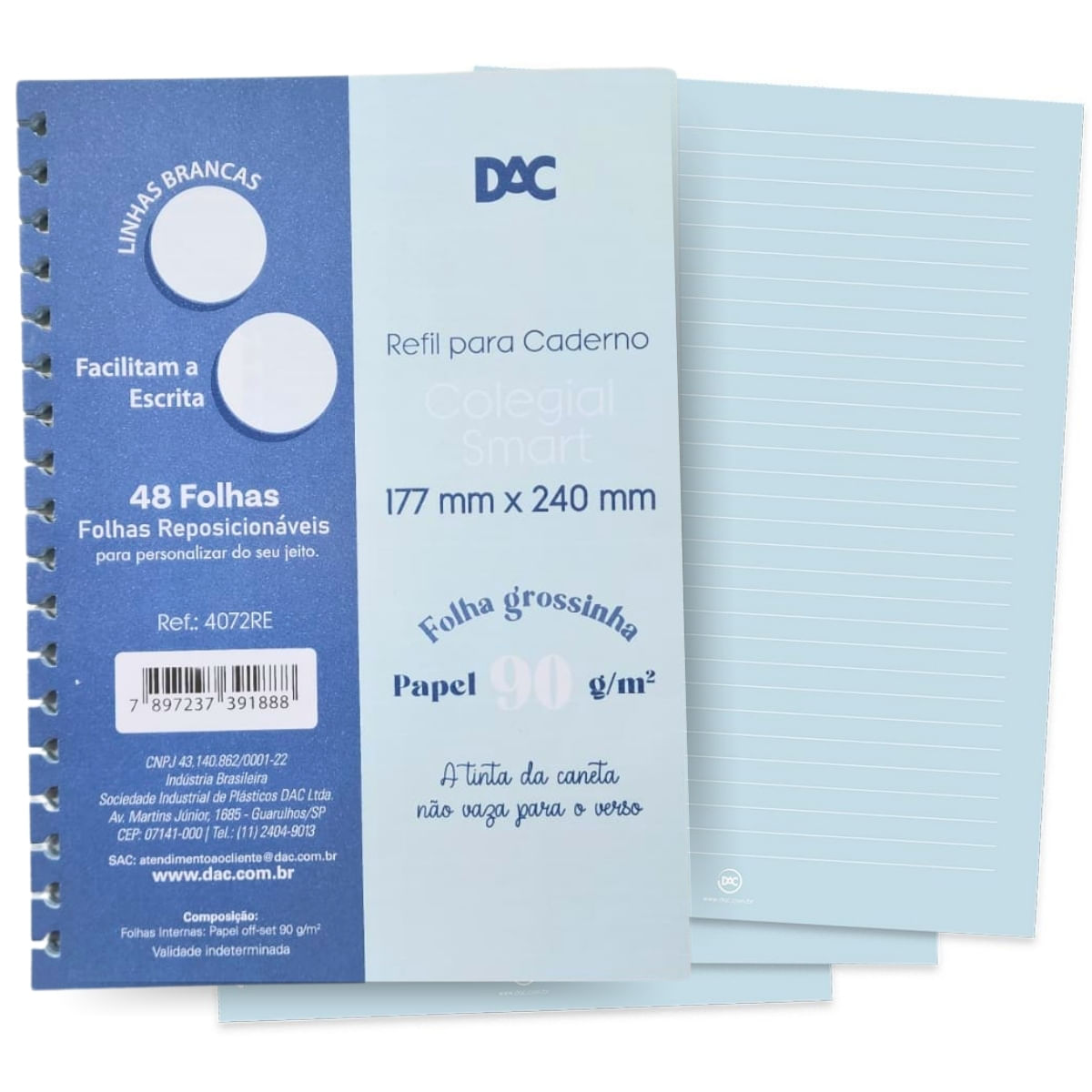 DAC-refil-caDAC-refil-caderno-colegial-smart-4167RE--AZUL