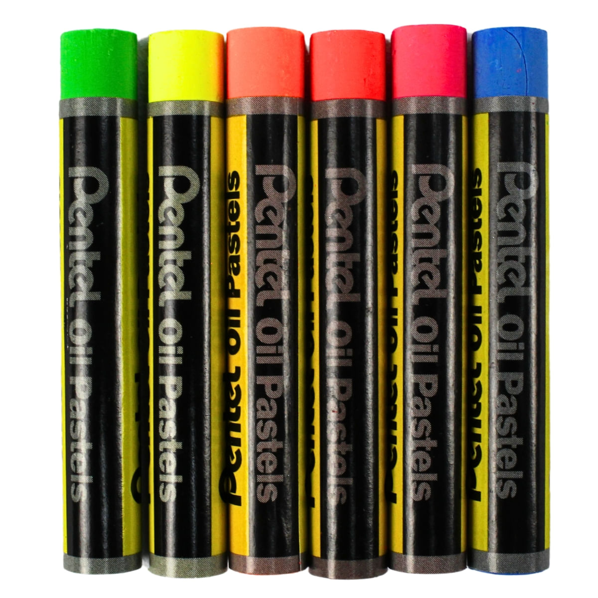 4-185939-giz-pastel-oleoso-fluorescent-colours-6-cores-Pentel