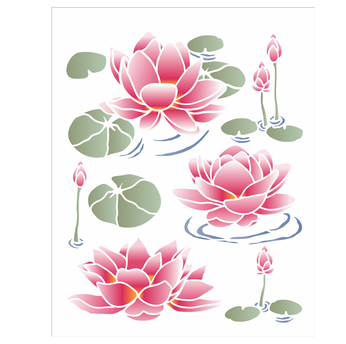 2-3502-20x25-simples-flor-de-lotus-na-agua