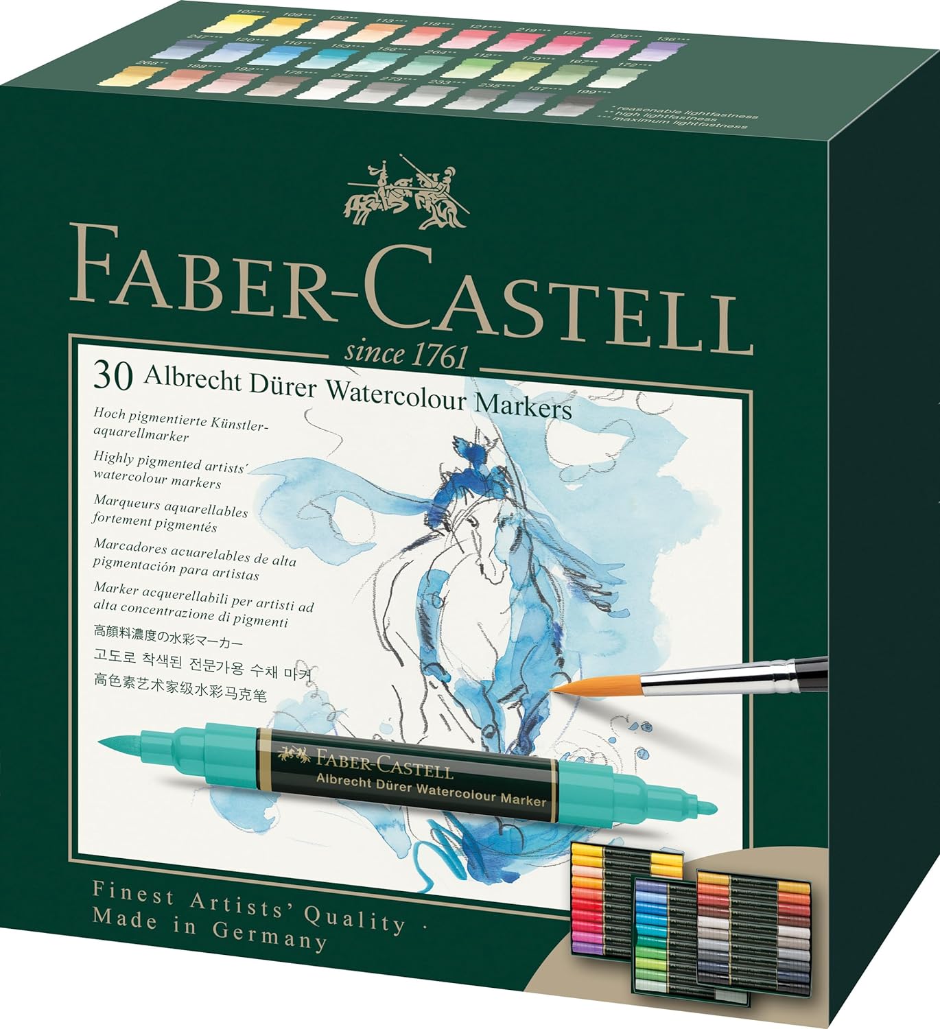 1-Faber-Castell-A-Durer-Watercolor-Brush-Marker-Scarlet-Cores-177201