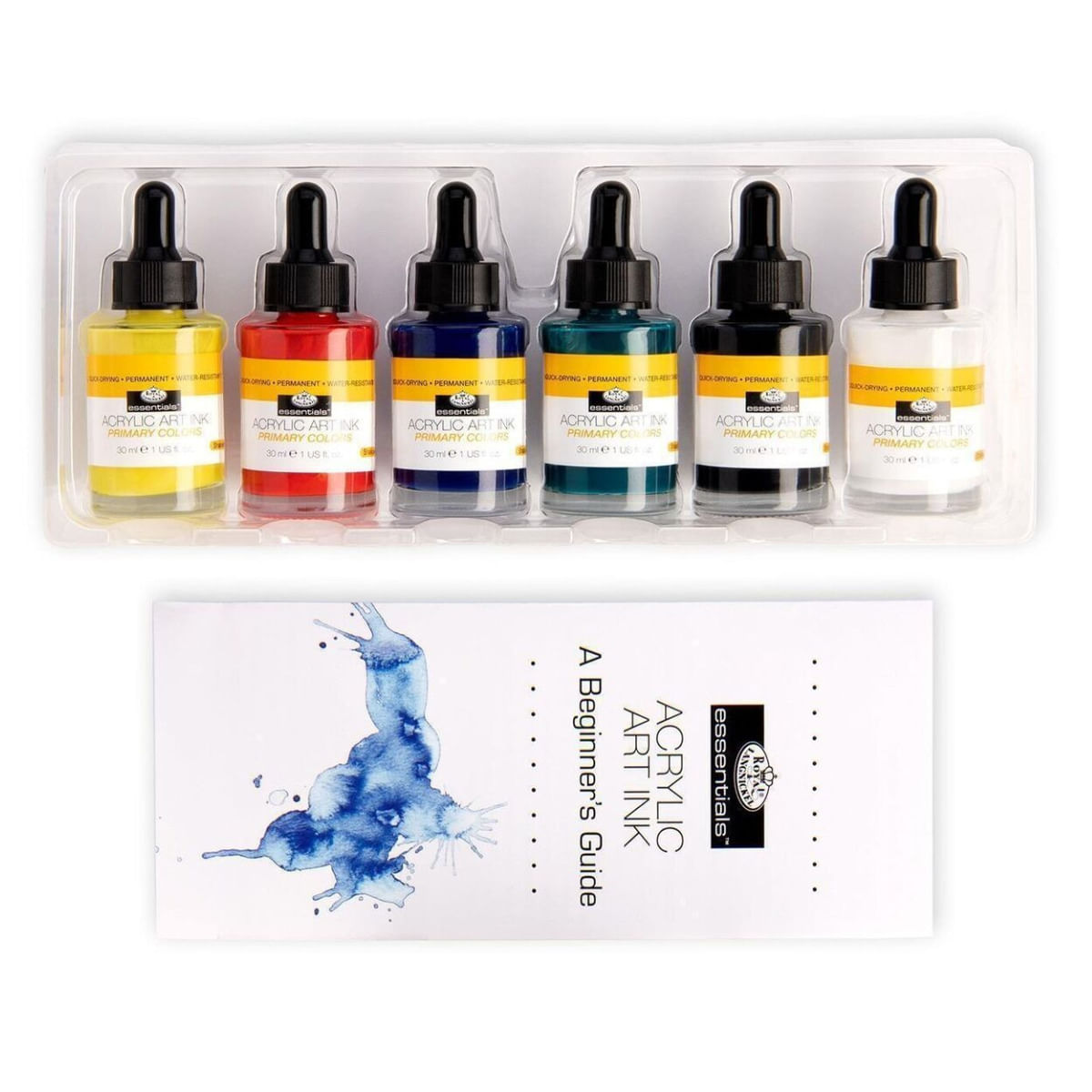 3-Tinta-Nankin-Cores-Primarias-com-06-cores-Acrylic-Ink-Primary-Colors---Royal-e-Langnickel--INK-SET2-3