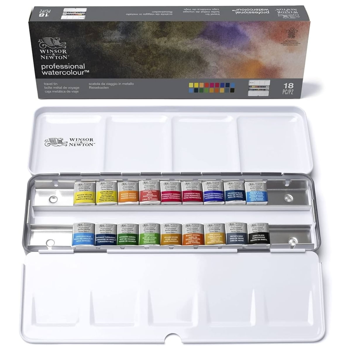 Estojo-Tinta-Aquarela-em-Pastilha-Estojo-Metal-Profissional-18-cores-Winsor-e-Newton---0190100-1