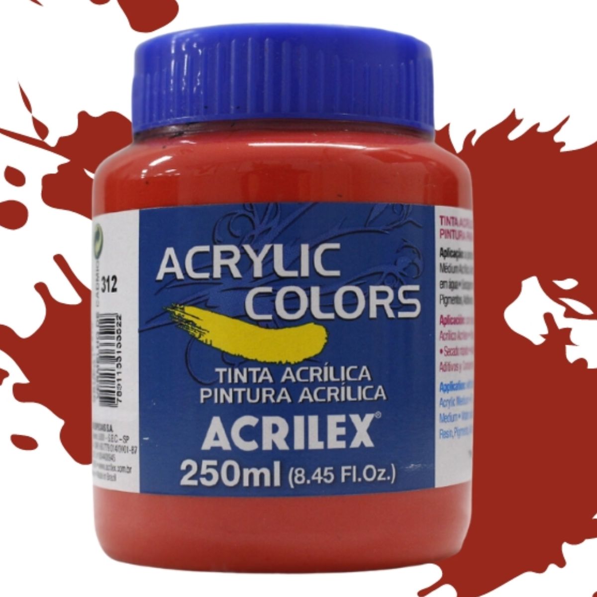 22441-t--acrylic-colors-250ml-g2-312-vermelho-71019