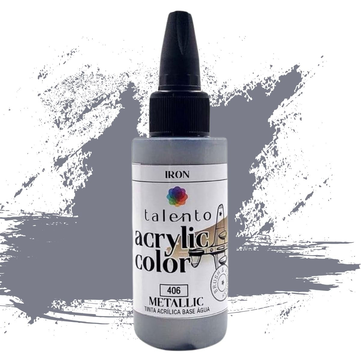 183048-tinta-acrylic-color-metallic-30ml-406-iron--fl--73037