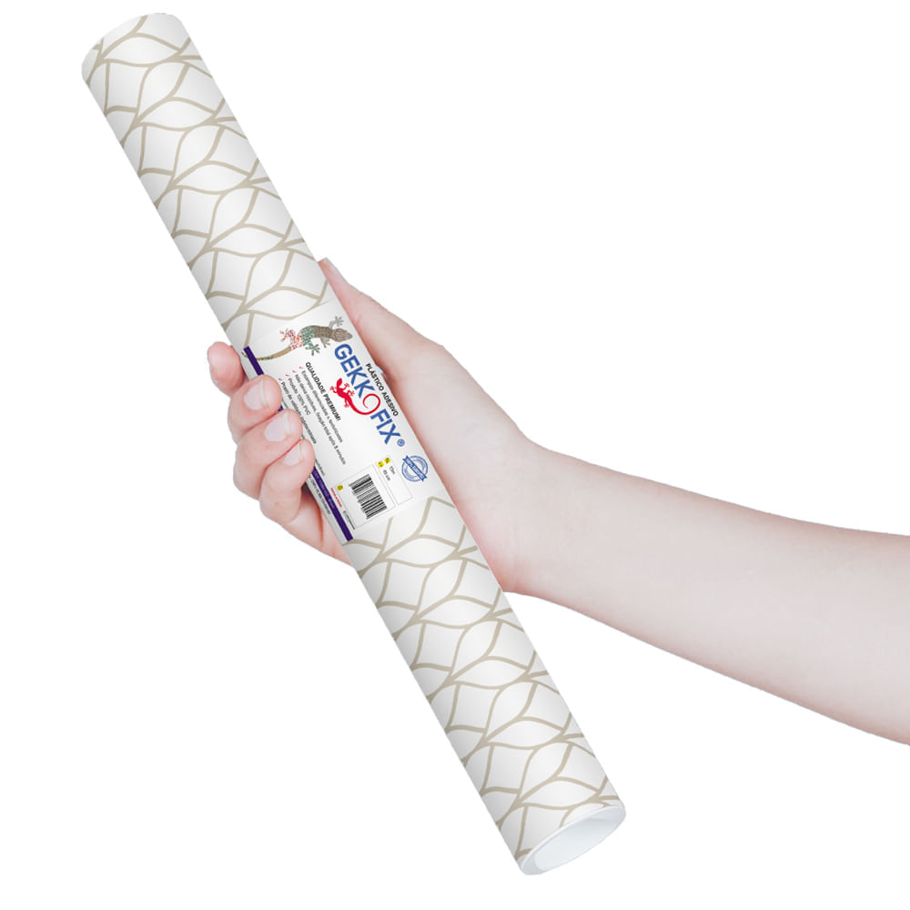 Plastico-Adesivo-Gekkofix-Hana-Branca-45-cmx200cm-14032BR